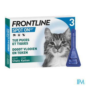 Frontline Spot On Kat Pipet 3x0,50ml