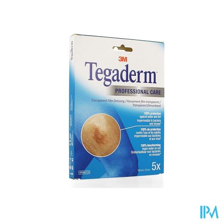 Tegaderm 3m Film Dressing Transp 10x12cm 5 1626p