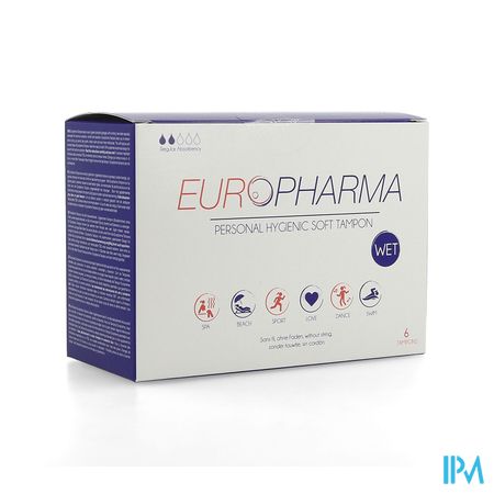 Europharma Tampon Glijmiddel 6