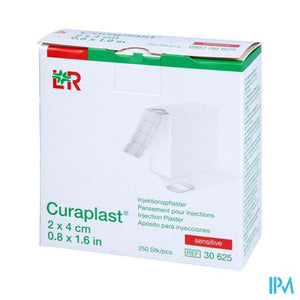 Curaplast Sensitiv Verb Adh 2x4cm 250 30625
