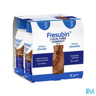 Fresubin 2 Kcal Fibre Compact Drink Choco 4x125ml
