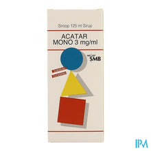 Afbeelding in Gallery-weergave laden, Acatar® Mono 3mg/ml Siroop 125 ml
