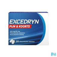 Excedryn Pijn&koorts 500mg/65mg Filmomh Tabl 2x10