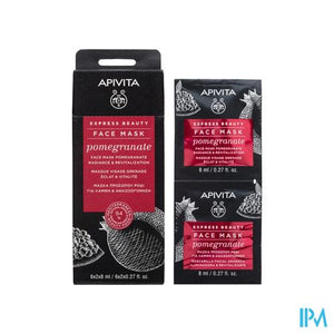 Apivita Express Beauty Face Mask Pomegr.rad.&revit