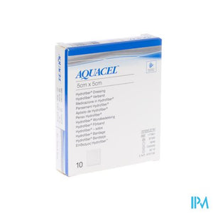 Aquacel Verb Hydrofiber Ster 5cmx 5cm 10 177901