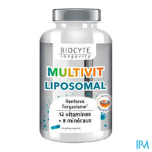 Afbeelding in Gallery-weergave laden, Biocyte Multivit Liposomal Caps 60
