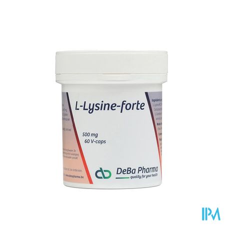 l-lysine Forte Caps 60 Deba