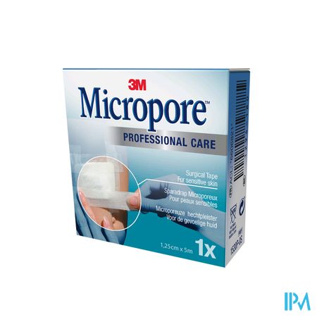 Micropore 3m Tape 12,5mmx5m Rol 1 1530p-0s