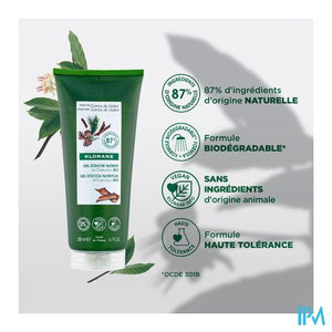 Klorane Lichaam Douchegel Cederhout 200ml