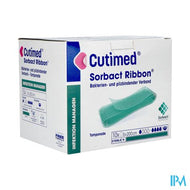 Cutimed Sorbact Ribbon Gaasstrook 5cmx200cm 10