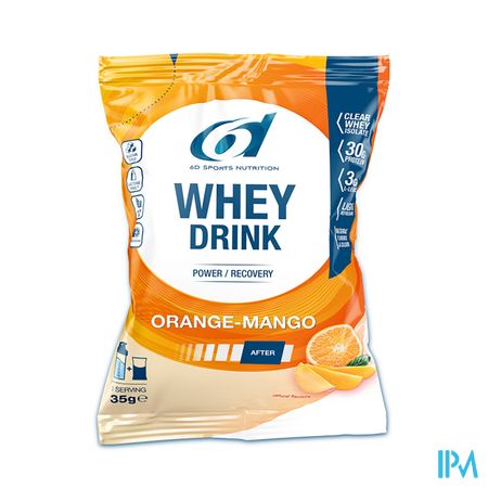 6d Whey Drink Orange&mango Pdr 8x35g