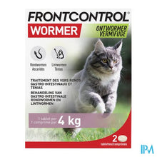 Charger l'image dans la galerie, Frontcontrol Wormer 230mg/20mg Kat Tabl 2
