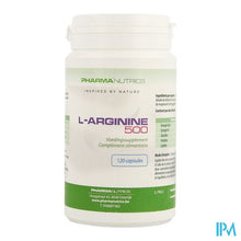 Load image into Gallery viewer, l Arginine V-caps 120 Pharmanutrics
