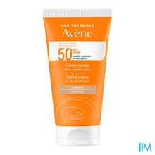 Charger l'image dans la galerie, Avene Zon Spf50+ Creme Getint 50ml
