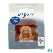 Afbeelding in Gallery-weergave laden, Difrax Fopspeen Natural 6m+ Uni Caramel
