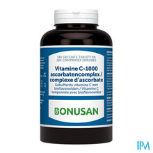 Afbeelding in Gallery-weergave laden, Vitamine C-1000 Ascorbatencomplex Tabl 180 Bonusan
