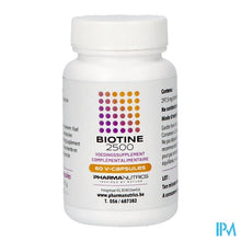 Charger l'image dans la galerie, Biotine 2500 60 V-caps Pharmanutrics
