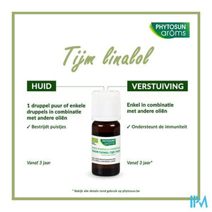 Phytosun Tijm Linalol Eco 5ml