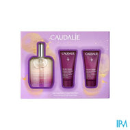 Caudalie Kerstset Moistur.oil Elixir 2024 3 Prod.