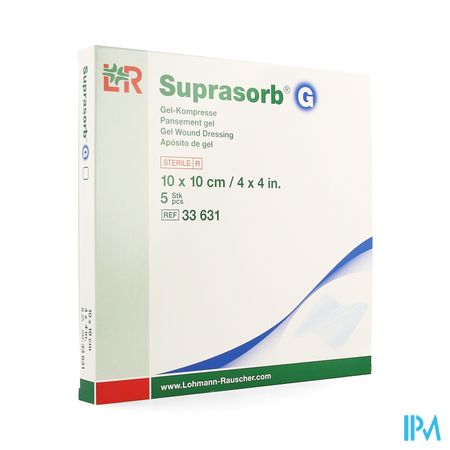 Suprasorb g Kompres New 10x 10cm 5 33631