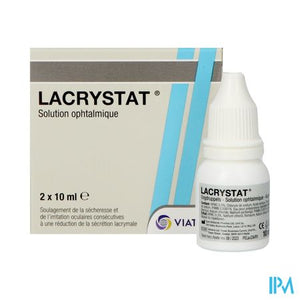 Lacrystat Collyre Fl 2x10ml Nf