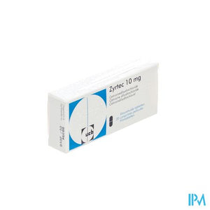 Zyrtec Impexeco Comp Pell 20 X 10mg Pip