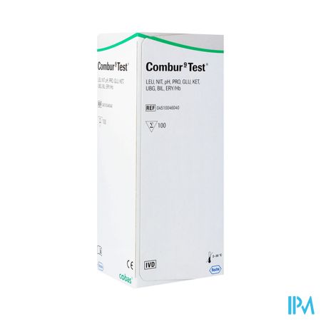 Combur 9 Test Strips 100 04510046040