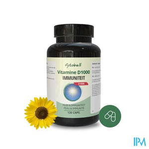 Fytobell Vitamine D 1000 Caps 120