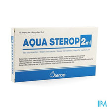 Charger l'image dans la galerie, Aqua Sterop Pour Inj Solvens Amp 10 X 2ml
