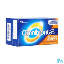 Load image into Gallery viewer, Omnibionta3 All Day Energy Multivitamines voor Energie (90 tabletten)
