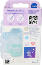 Afbeelding in Gallery-weergave laden, Mam Perfect Night Fopspeen Silic.pure 0-6m Blue 2
