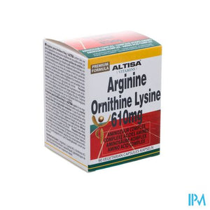 Altisa Arginine Ornithine Lysine V-caps 90 151038