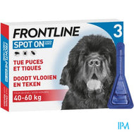 Frontline Spot On Hund 40-60kg Pipette 3x4.02ml