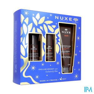 Nuxe Men Koffertje Kerst Hydratatie 3 Prod Nf