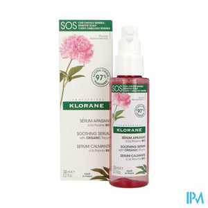 Klorane Capil. Sos Serum Pioenroos Bio 100ml