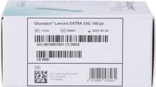 Afbeelding in Gallery-weergave laden, Glucoject l.extra 33g Lancetten 100
