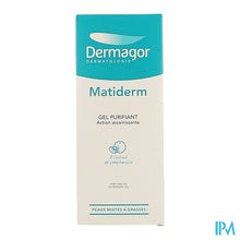 Afbeelding in Gallery-weergave laden, Dermagor Matiderm Gel Purifiant Tube 200ml

