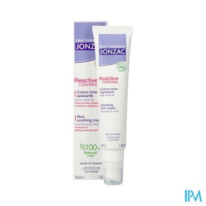 Jonzac Reactive Control Creme Riche 40ml