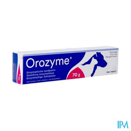 Orozyme Canine Tandp Enzymatisch Hond Tube 70g