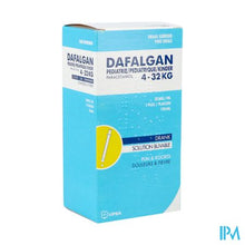 Afbeelding in Gallery-weergave laden, Dafalgan Pediatrie 30mg/ml Siroop 150ml
