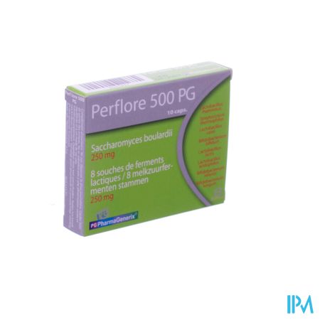 Perflore 500 Pg Pharmagenerix Caps 10