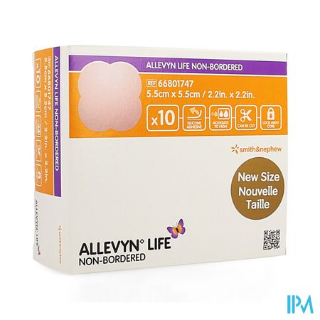 Allevyn Life Non Bordered 5,5x5,5cm 10 66801747