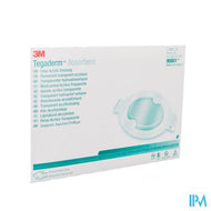 Tegaderm 3m Absorb.transp Ster 11,1x12,7cm 5 90801