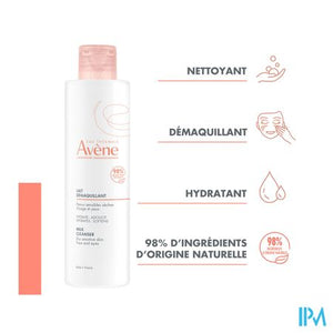 Avene Essentiels Milde Reinigingsmelk 200ml