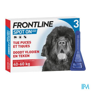 Frontline Spot On Hund 40-60kg Pipette 3x4.02ml