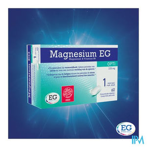 Magnesium EG Opti 225Mg Tabl 60