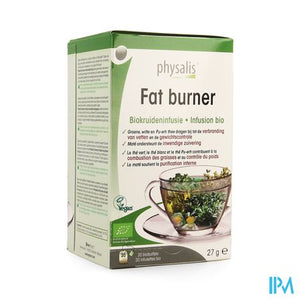 Physalis Fat Burner Infusie Bio Zakje 20x1,5g