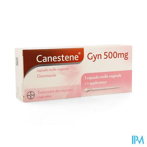 Canestene Gyn 500mg Zachte Caps Vag.gebr.1+applic