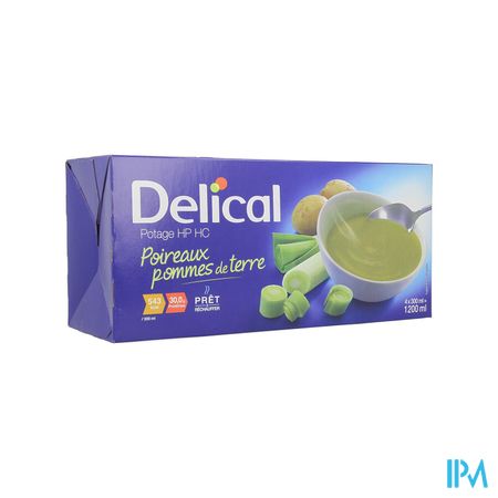 Delical Soep Hphc Prei Aardappel4x300ml Cfr4292553