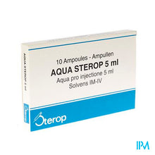 Afbeelding in Gallery-weergave laden, Aqua Sterop Pour Inj Solvens Amp 10 X 5ml
